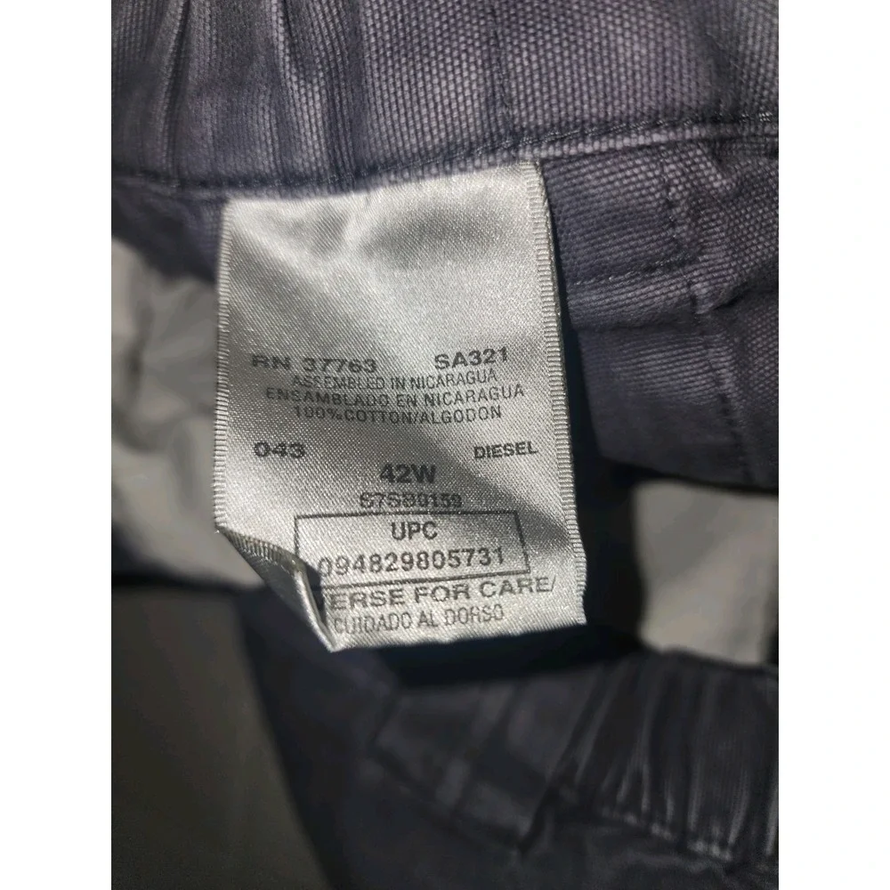 Savane Hiking Cargo Shorts Navy Blue Stretch Men's Size 42